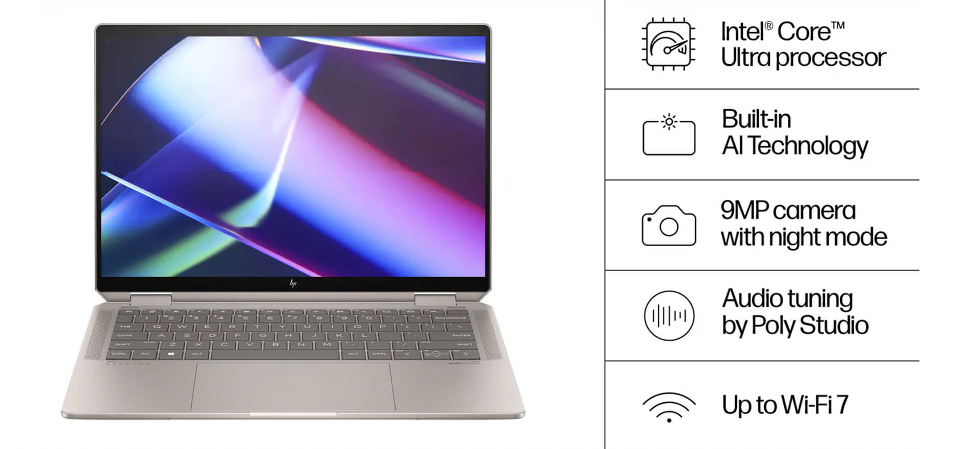 Hp Spectre X360 2 In 1 14 Inch 2024 Features 08 Hp Specter X360 2 In 1 14 Inch (2024)