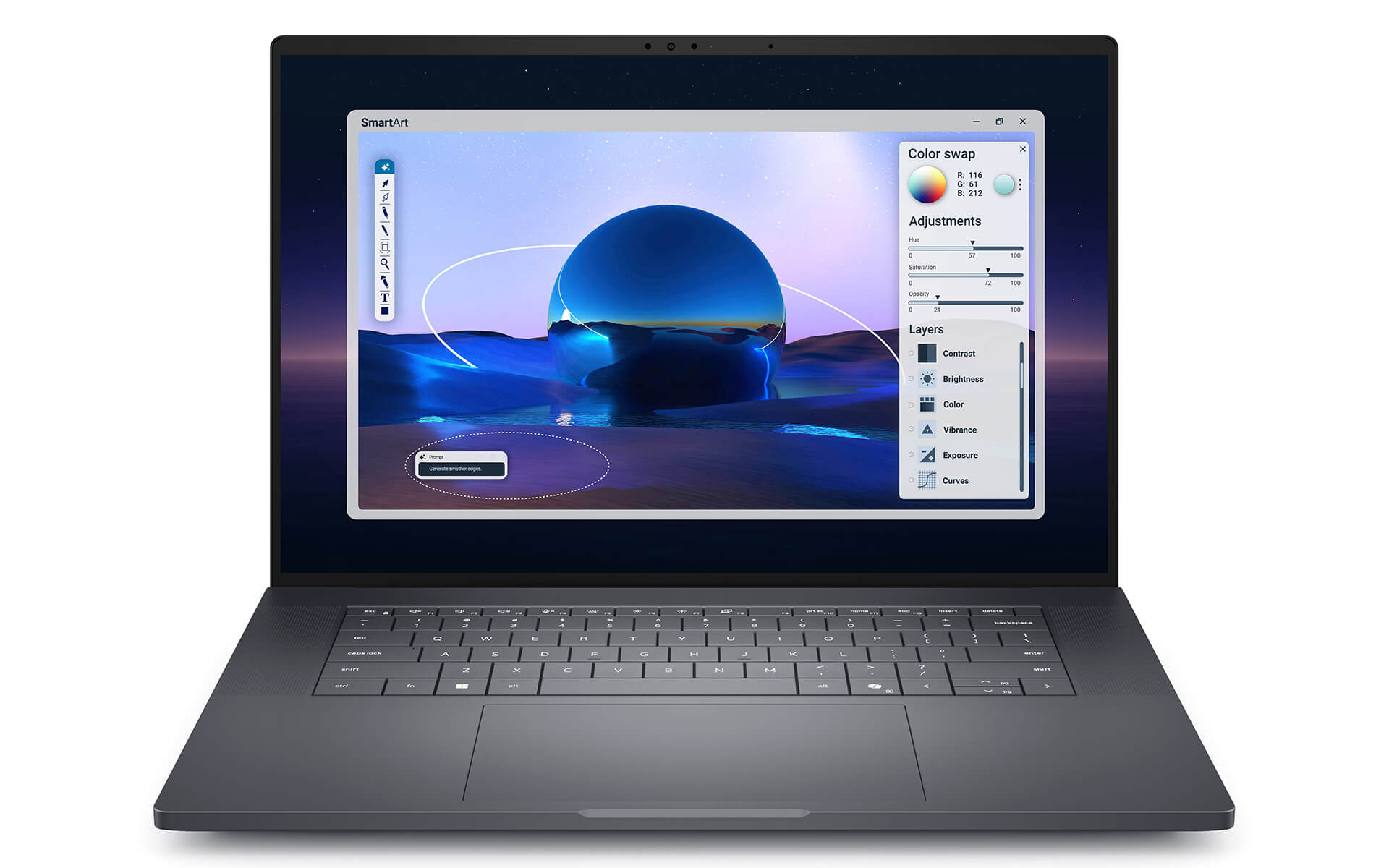 Dell Pro Max 16 Premium Ma16250 Mobile Workstation 2025 Features 04 Dell Pro Max 16 Premium Ma16250 - Màn Hình Oled Uhd+ 16 Inch