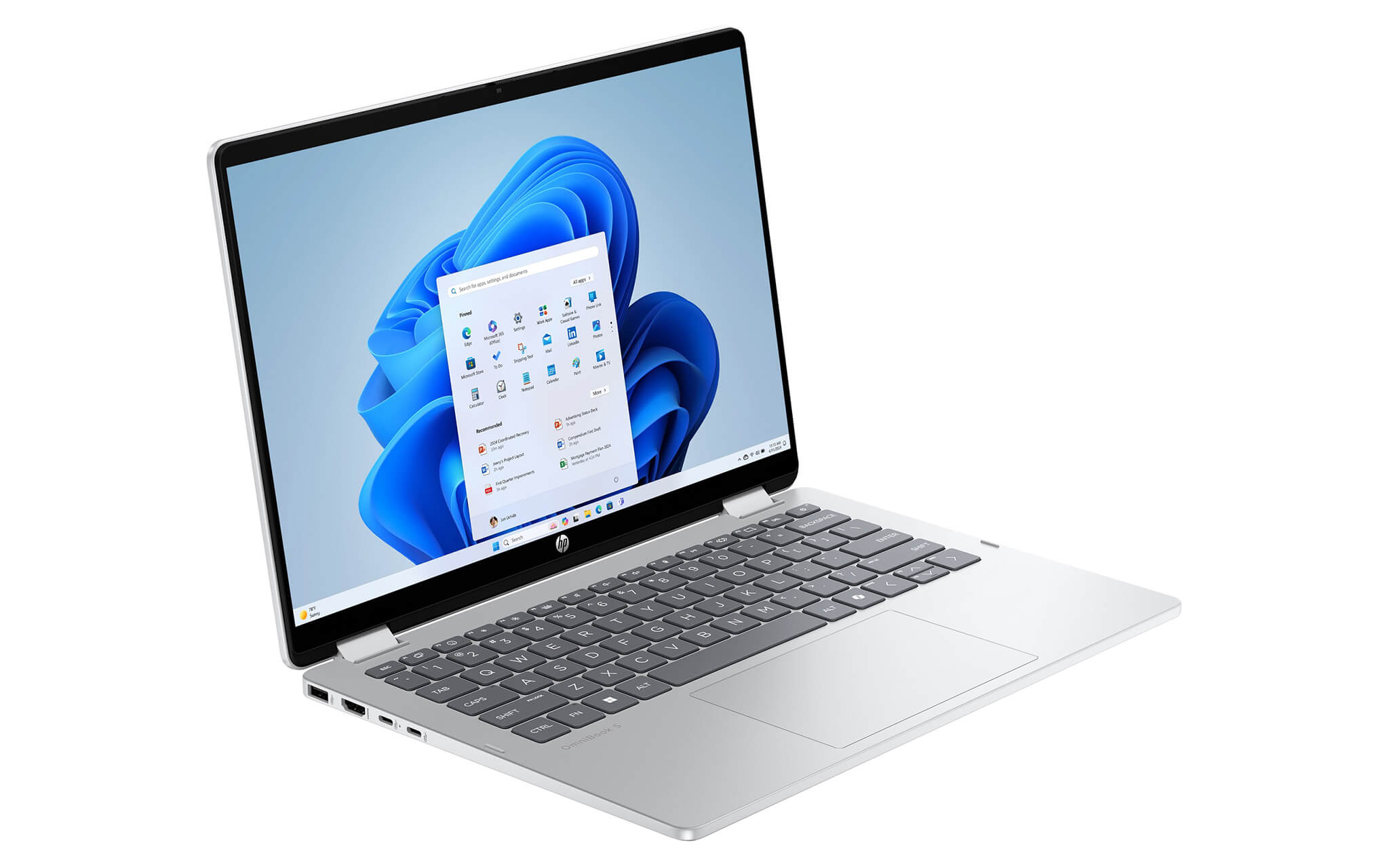 Hp Omnibook 5 Flip 14 Inch 2 In 1 2025 Features 04 Bàn Phím &Amp; Touchpad Rộng Rãi, Nhạy Và Chính Xác - Hp Omnibook 5 Flip 14 Inch (2 In 1) (2025)